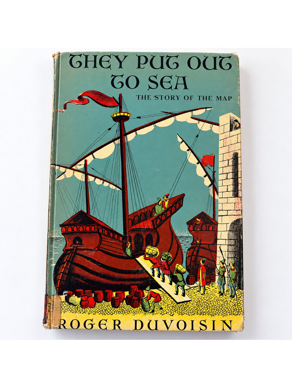 Roger Duvoisin They Put Out To Sea 1944 Knopf HC Book Illustrated Ex Library